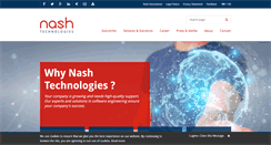 Desktop Screenshot of nashtech.com